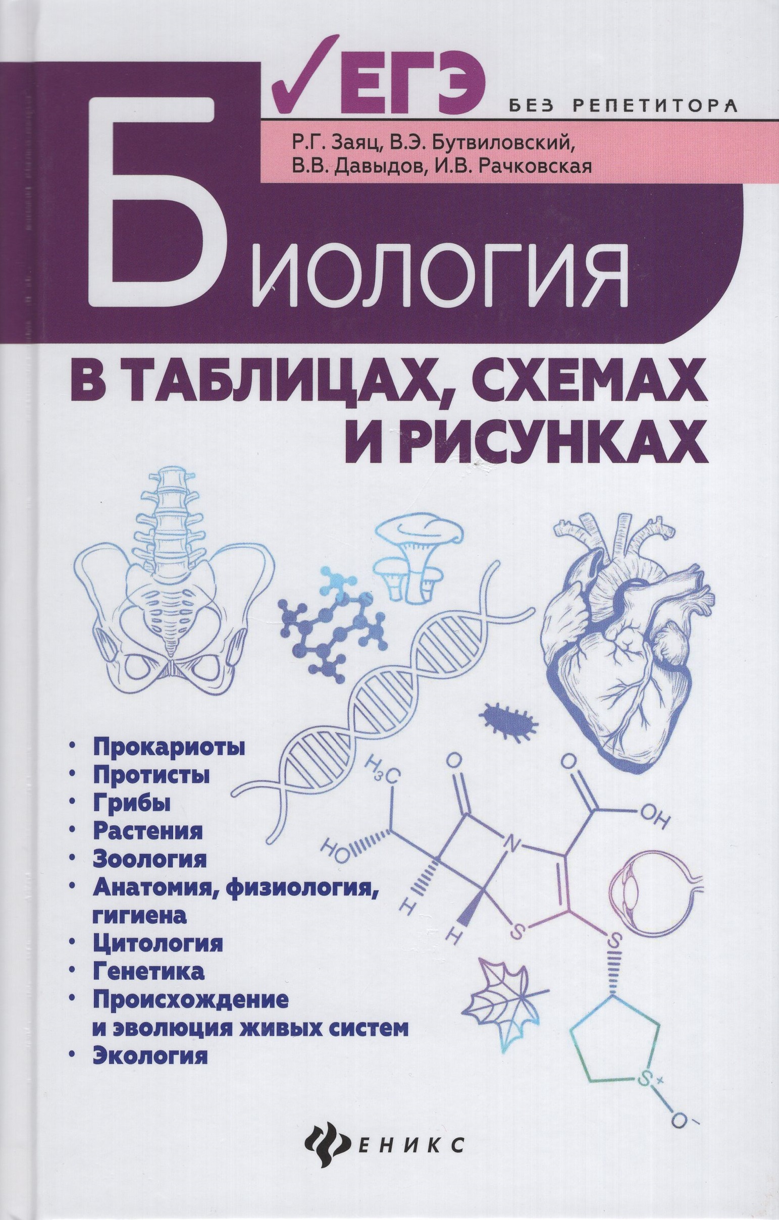 

Биология в таблицах, схемах и рисунках