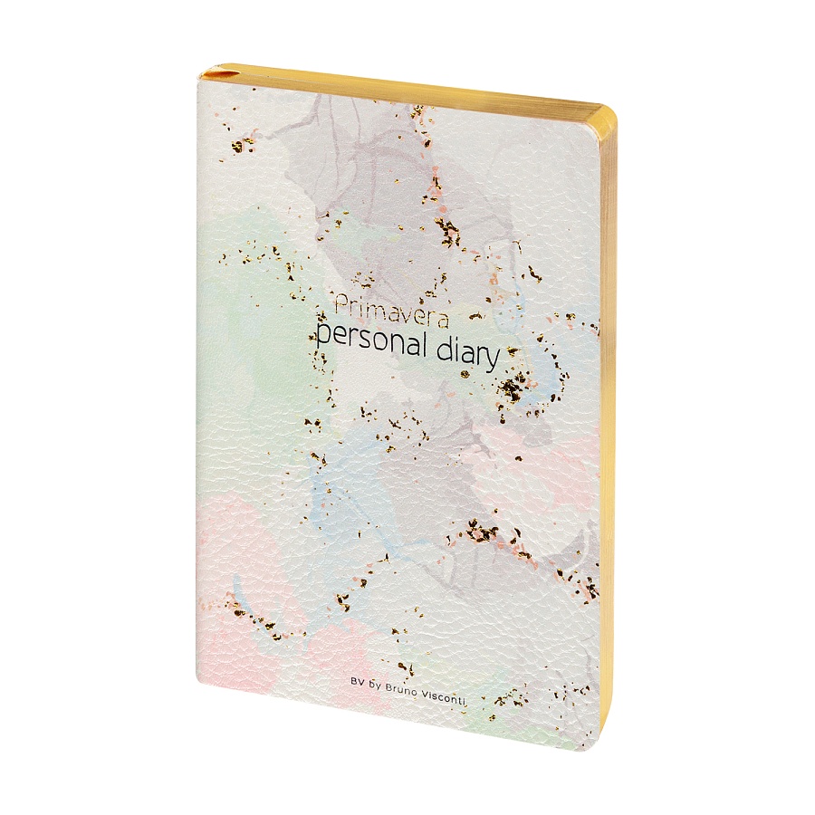 Ежедневник А6 128л недатир интегобл Primavera кожзам ляссе BRUNO VISCONTI 3-74213 468₽