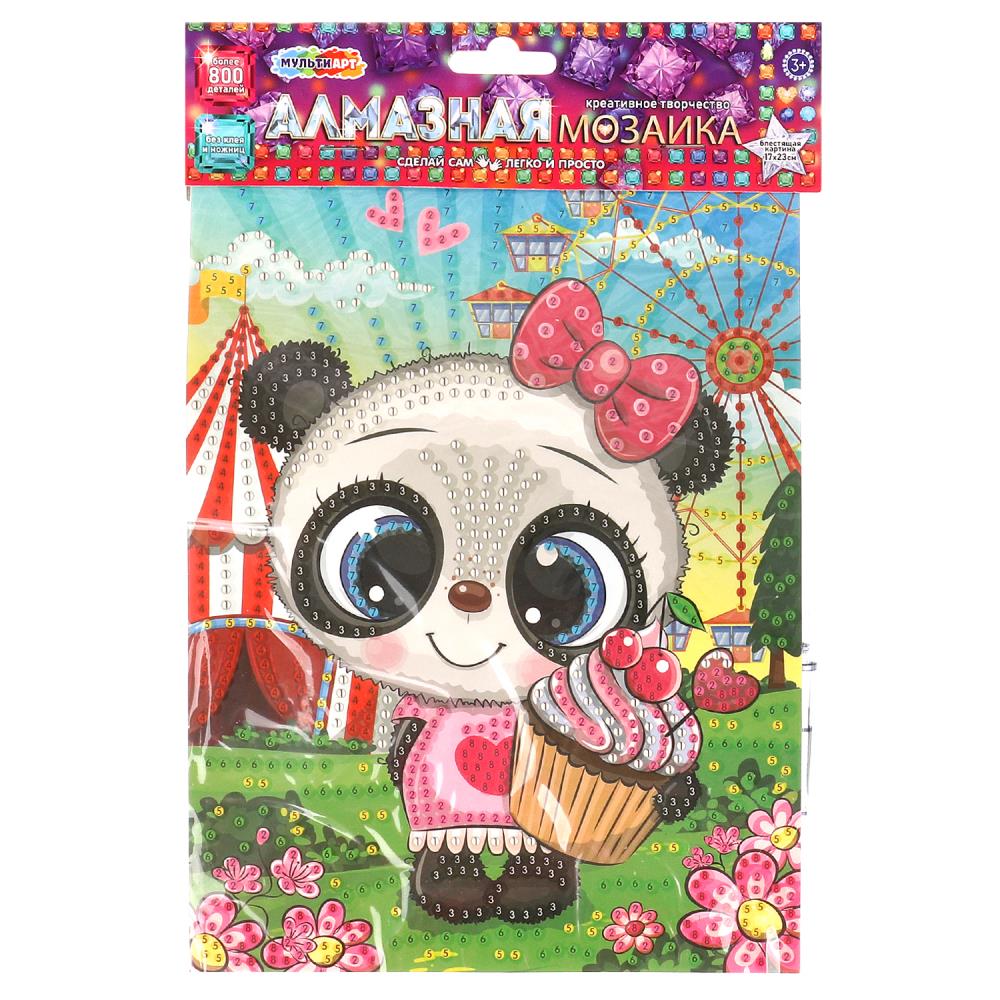 Мозаика алмазная 17х23см Пандочка 206₽
