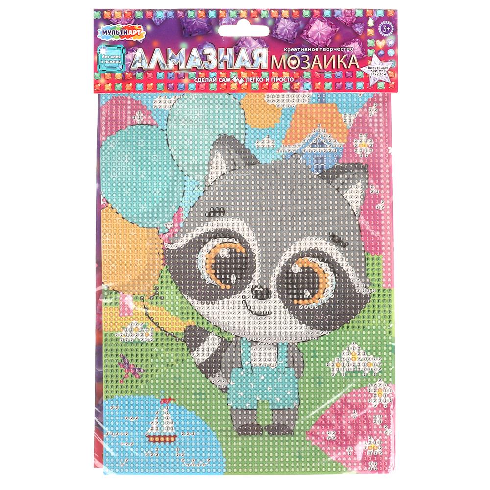 

Мозаика алмазная 17х23см Енотик