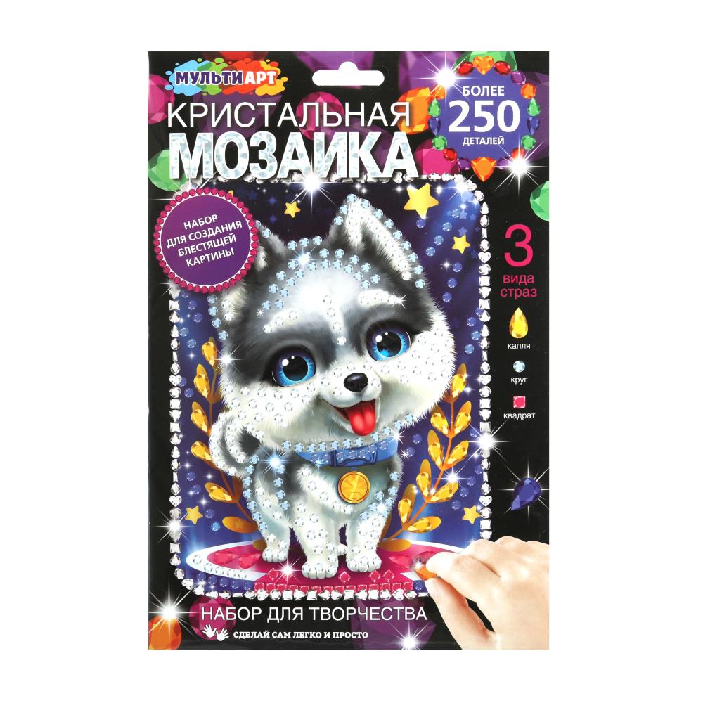 

Мозаика алмазная 17х23см Милая хаски