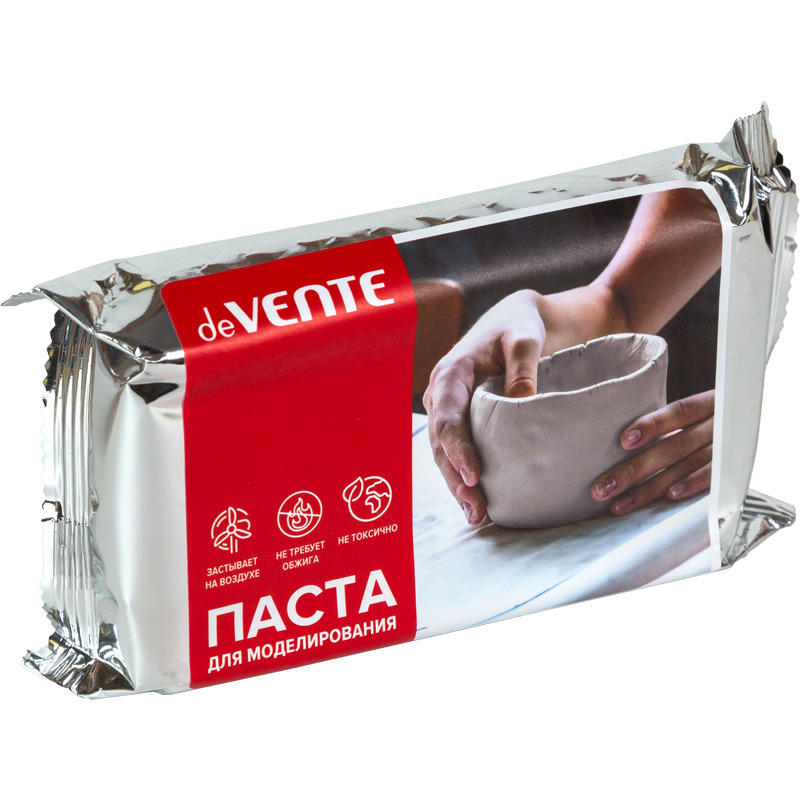 Масса керамическая 500г Hobby creative белая самозатвердевающая deVENTE 8042421 209₽