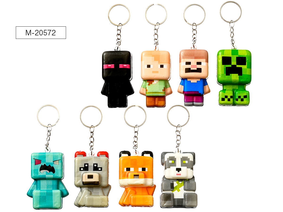 Брелок M-CRAFT ассорти 8 дизайнов 88₽