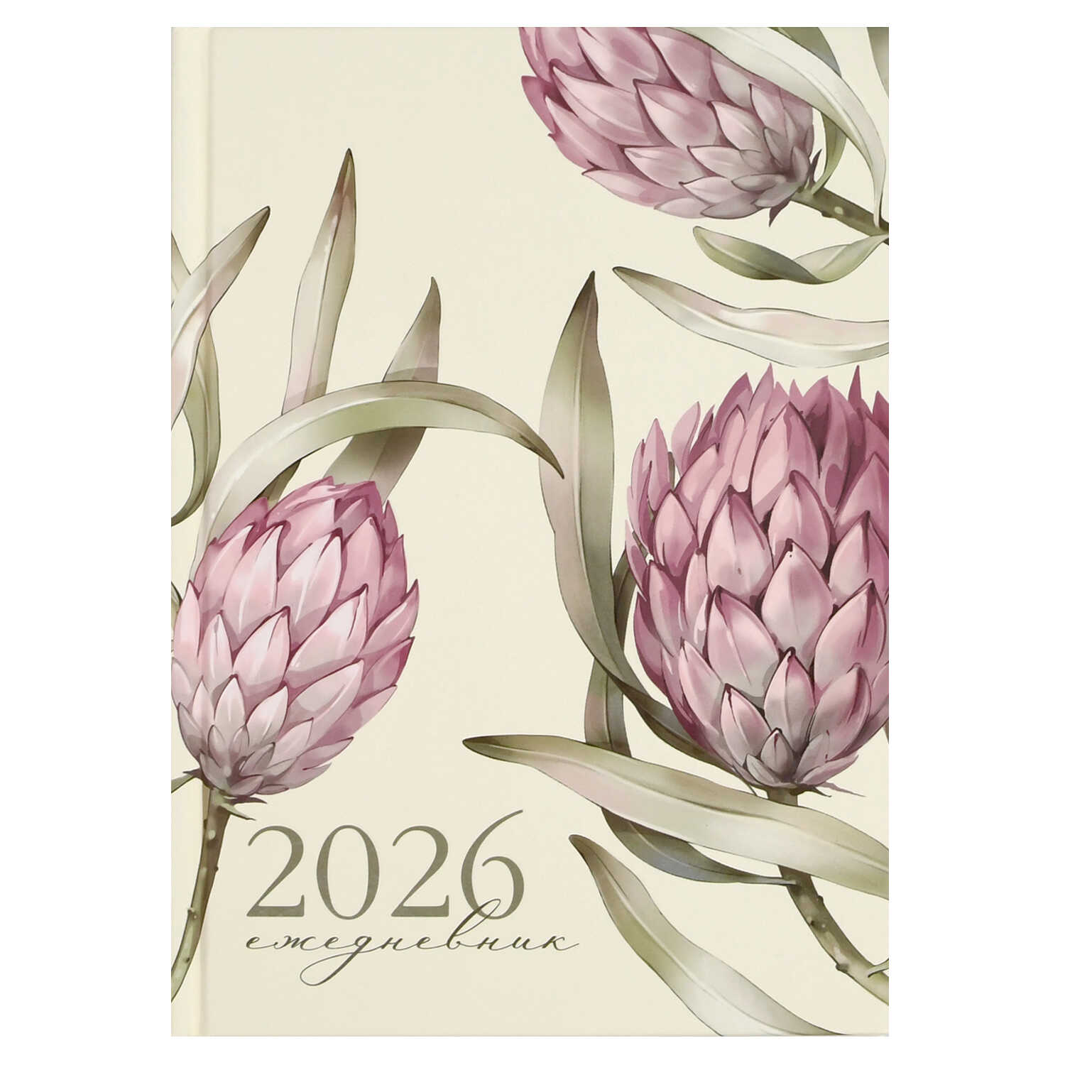 Ежедневник А5 160л датир. 2026г тв.обл. Протея  мат.лам. выб. УФ-лак ФЕНИКС+ 71538