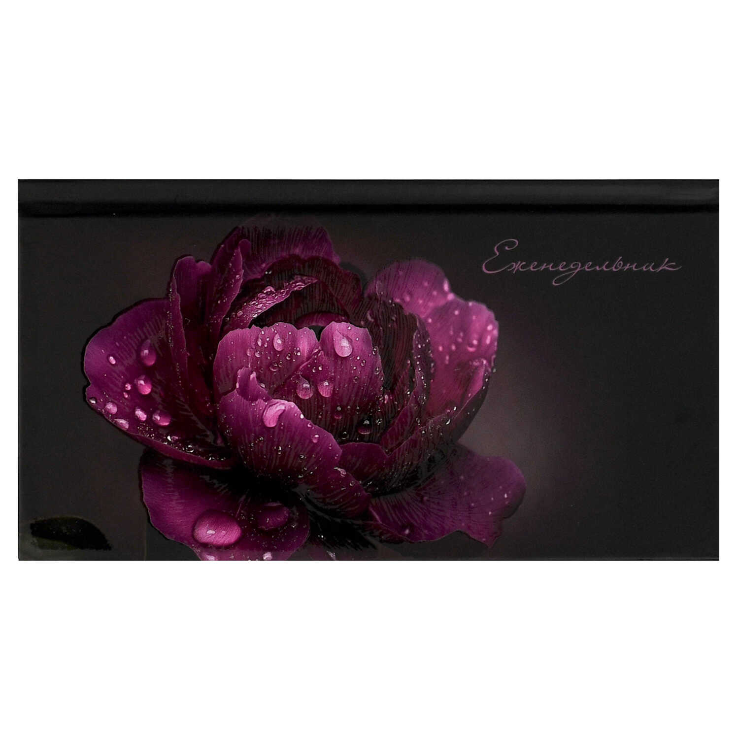 Еженедельник 90х170мм 64л недатир твобл Пион выб УФ-лак матлам ФЕНИКС 71560 132₽