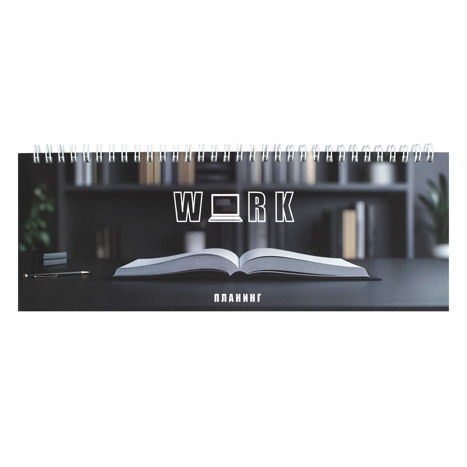 Планинг 100х290мм 64л недатир мягкобл гребень Раскрытая книга глянцлам ФЕНИКС 71590 146₽