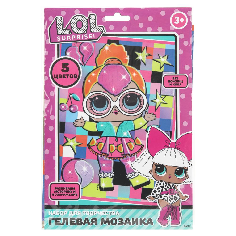 Мозаика гелевая 17x23см ЛОЛ MultiArt GEL-128630 109₽