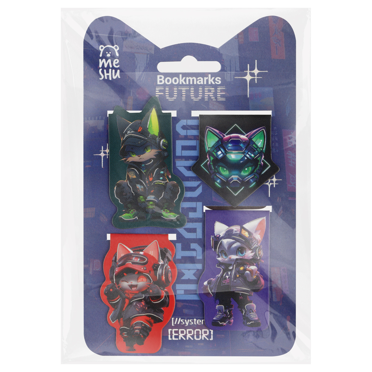 Закладка магнитная набор 4шт Future 109₽