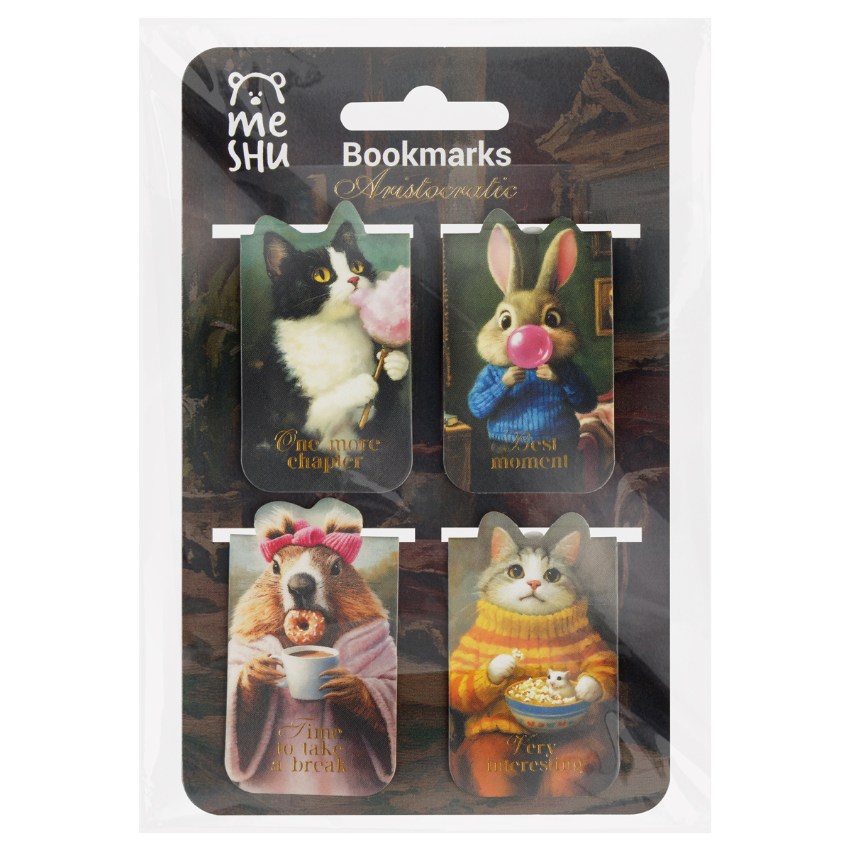 Закладка магнитная набор 4шт Aristocratic 109₽