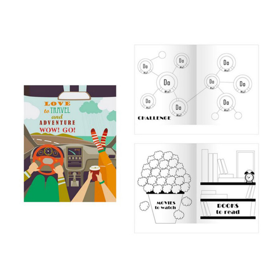 Книжка записная А5 96л интегобл Wow Go Дизайн 4 КАНЦ-ЭКСМО ЕТИ596243 96₽