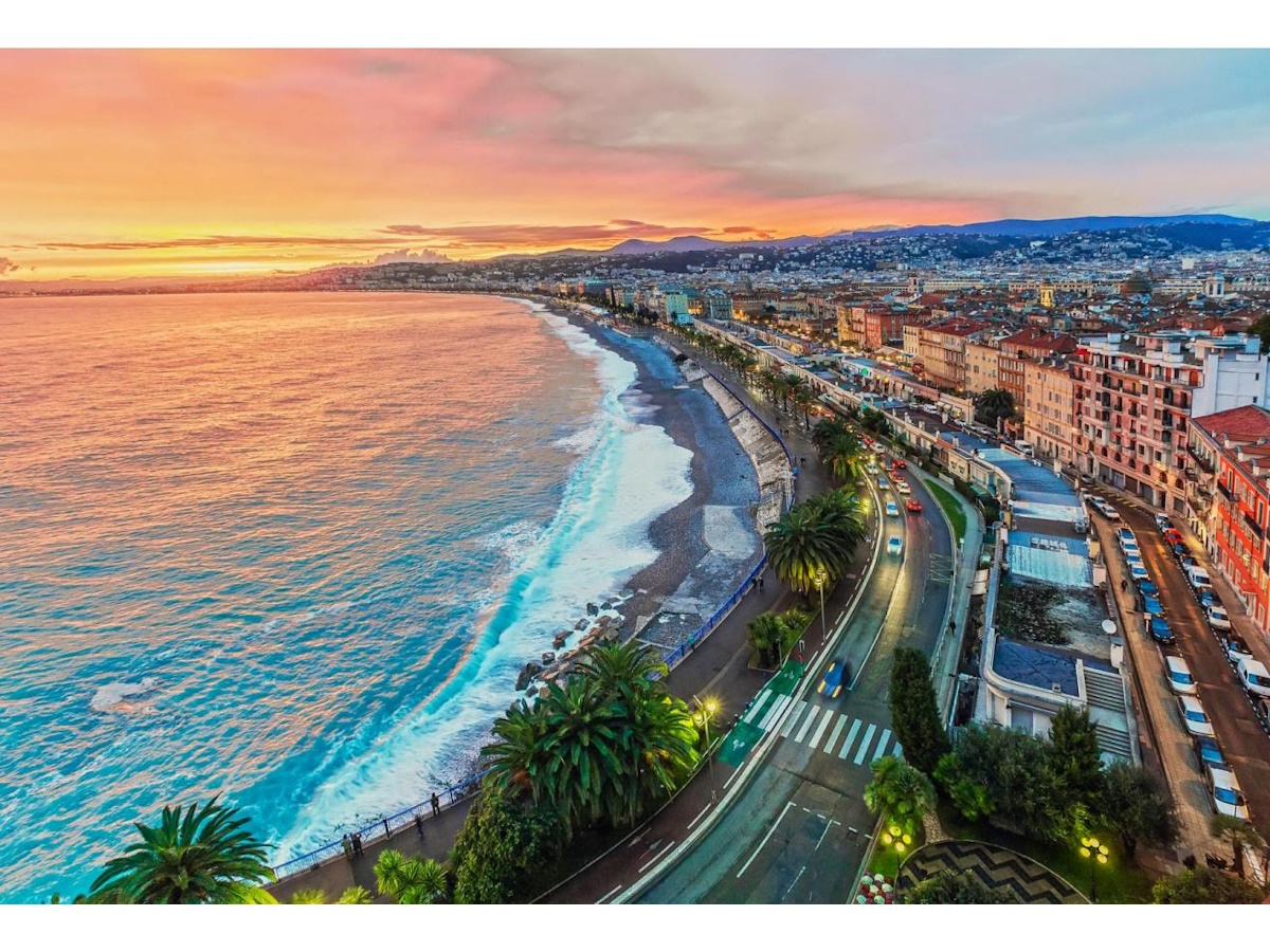 Мозаика алмазная 30х40см Берег Ниццы 609₽