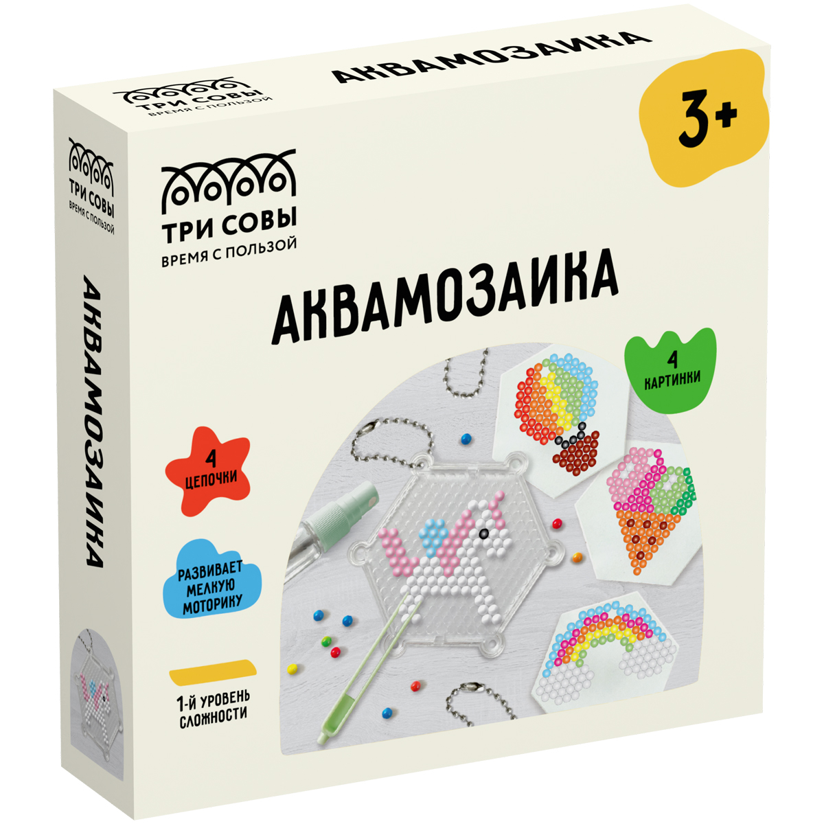 Аквамозаика Единорог Три Совы AQB_54285 201₽