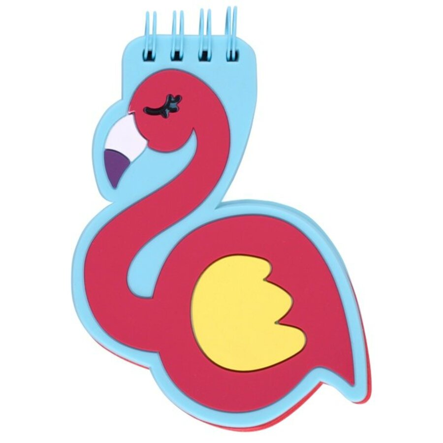 Блокнот А7 50л без линовки Фламинго фигурная вырубка DARVISH DV-12010 139₽