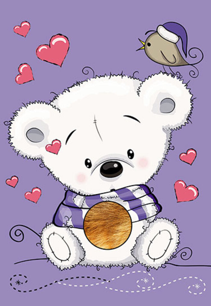 Блокнот - раскраска А5 20л гребень Пушистик с объемной апликацией АППЛИКА С6472 172₽