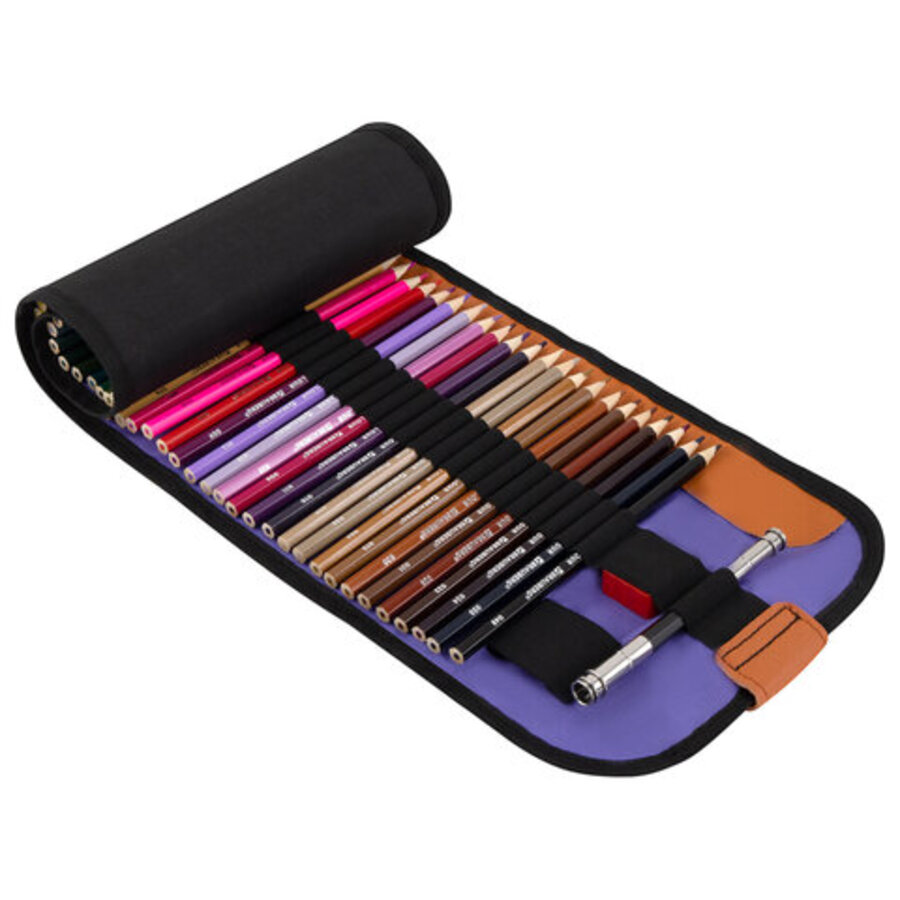 Карандаши цветные 50цв 6-гран дерево супермягкие Max точилка пенал-скрутка BRAUBERG 182007 894₽