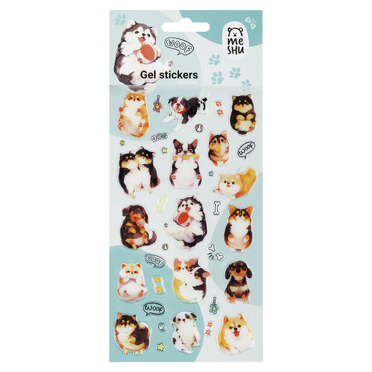 MS_66390 Наклейки А5 Cute Dog 103₽