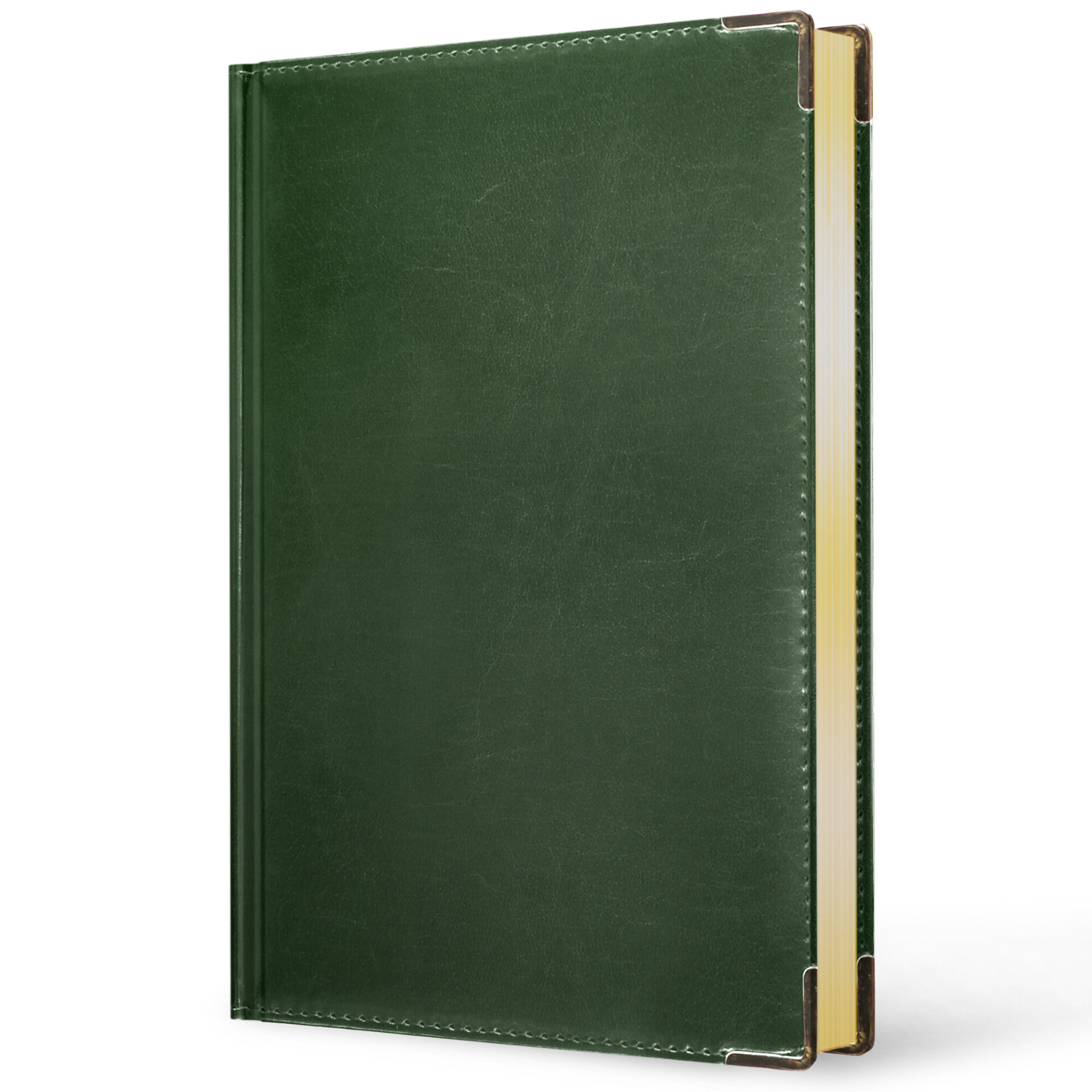 Ежедневник А5 176л датир 2026г твобл Status темно-зеленый кожзам ляссе Listoff ЕКС52617603 514₽