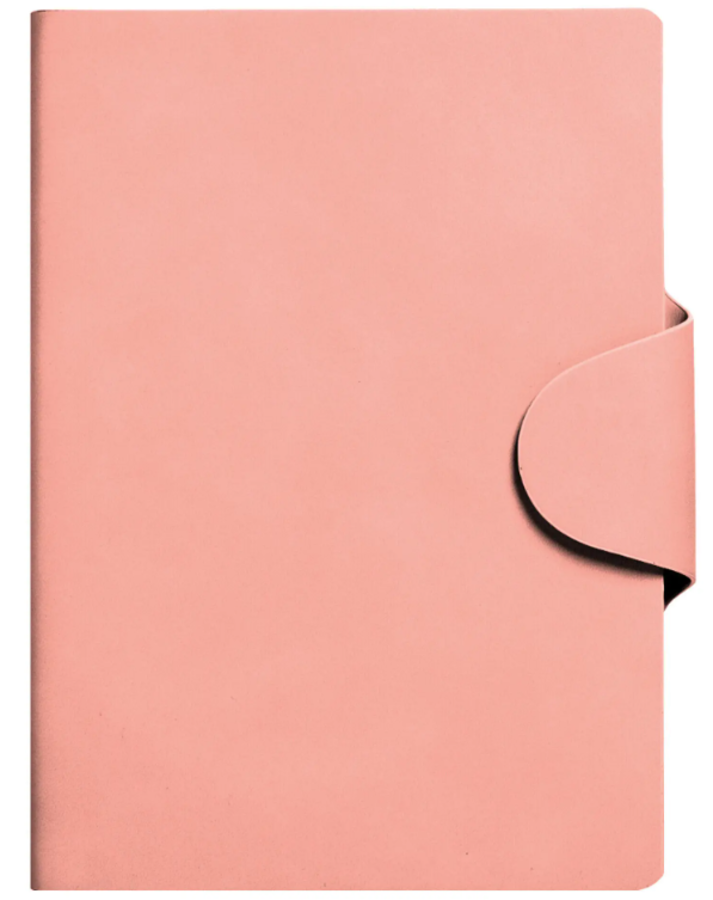 Ежедневник А5 136л недатир твобл Snap book розовый кожзам ляссе магнклапан Listoff ЕКСБ52513602 390₽