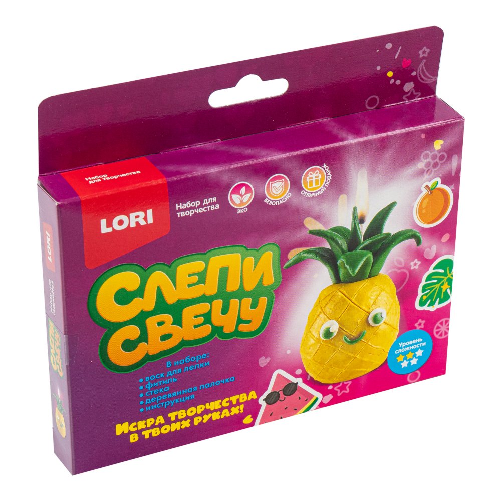 Слепи свечу Ананас LORI ПзС-033 113₽