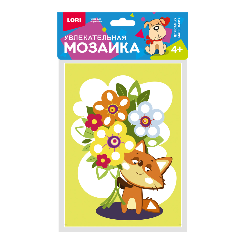 Мозаика увлекательная Лисенок Малый набор LORI Км-031 88₽