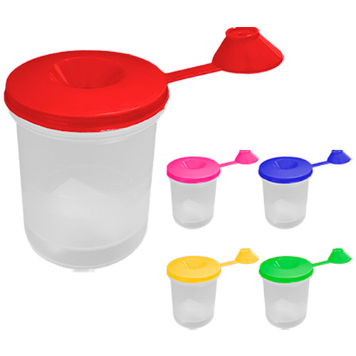 Стакан-непроливайка с пробкой ассорти ПЧЕЛКА СН-12 22₽