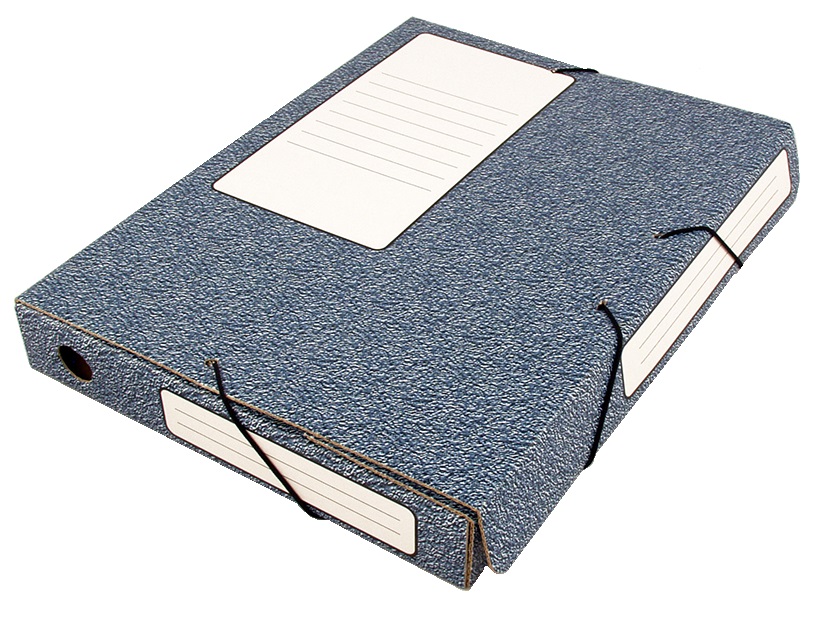 Короб архивный 40мм с резинкой ПОЛИГРАФ М-421