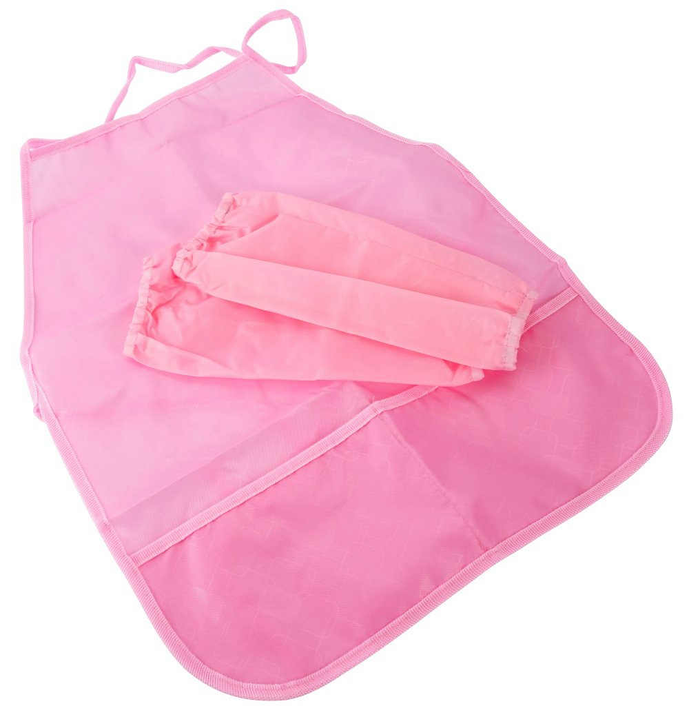 Набор накидка и нарукавники для труда 39х49см 2 кармана Розовый ПЧЕЛКА НФ-1 жен 155₽