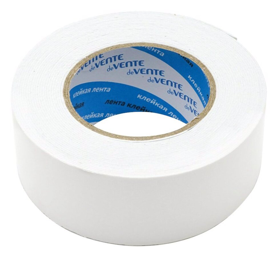Скотч двухсторонний 50мм х 8м вспененная основа deVENTE 4163707 115₽
