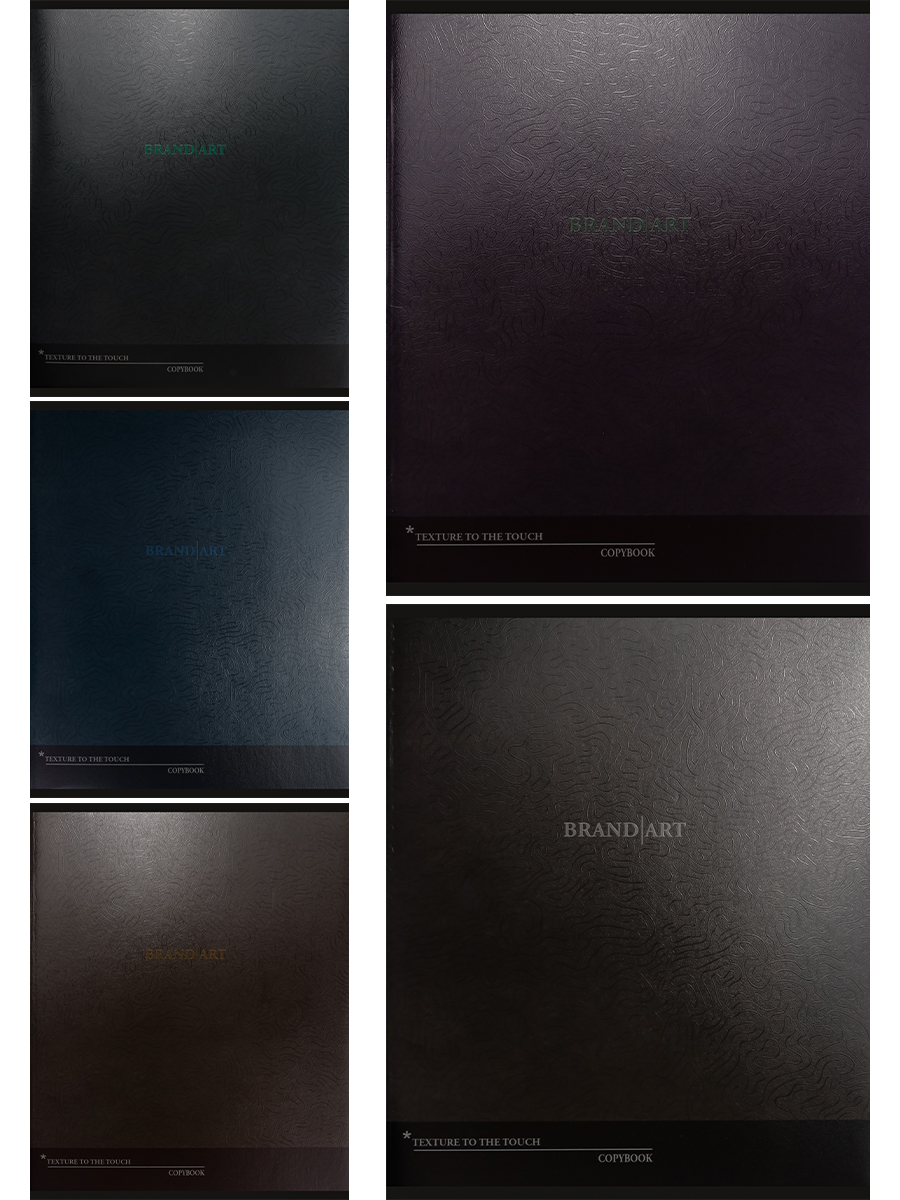 Тетрадь А5 48л клетка скрепка меловкартон Темные узоры твин-лак ассорти 5 диз PROF-PRESS 48-9887 72₽