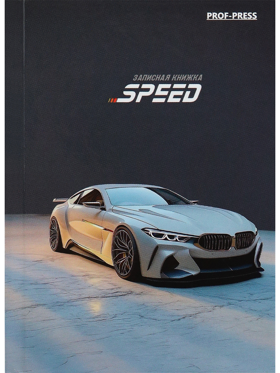 Книжка записная А7 48л клетка твобл Разные автомобили-19 глянцлам PROF-PRESS ЗК48-0090 72₽