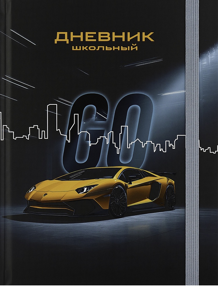 Дневник младших классов твобл Спортивный автомобиль-4 выблак резинка PROF-PRESS Д48-9451 муж 131₽