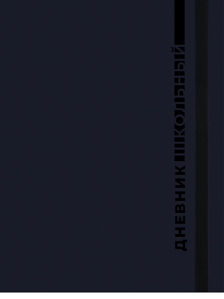 Дневник универсальный твобл Синяя классика-3 глянцлам резинка PROF-PRESS Д48-9480 уни 124₽