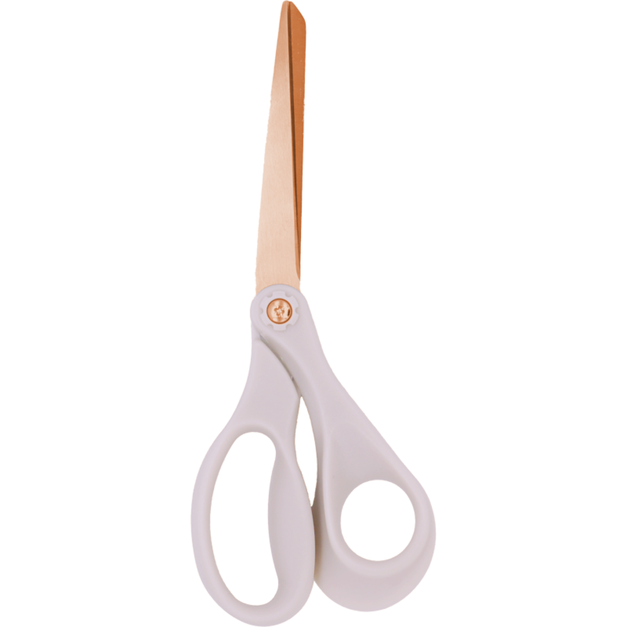 Ножницы офисные 175мм Esthetics лавандово-пепельные пластручки европодвес deVENTE 4091504 121₽