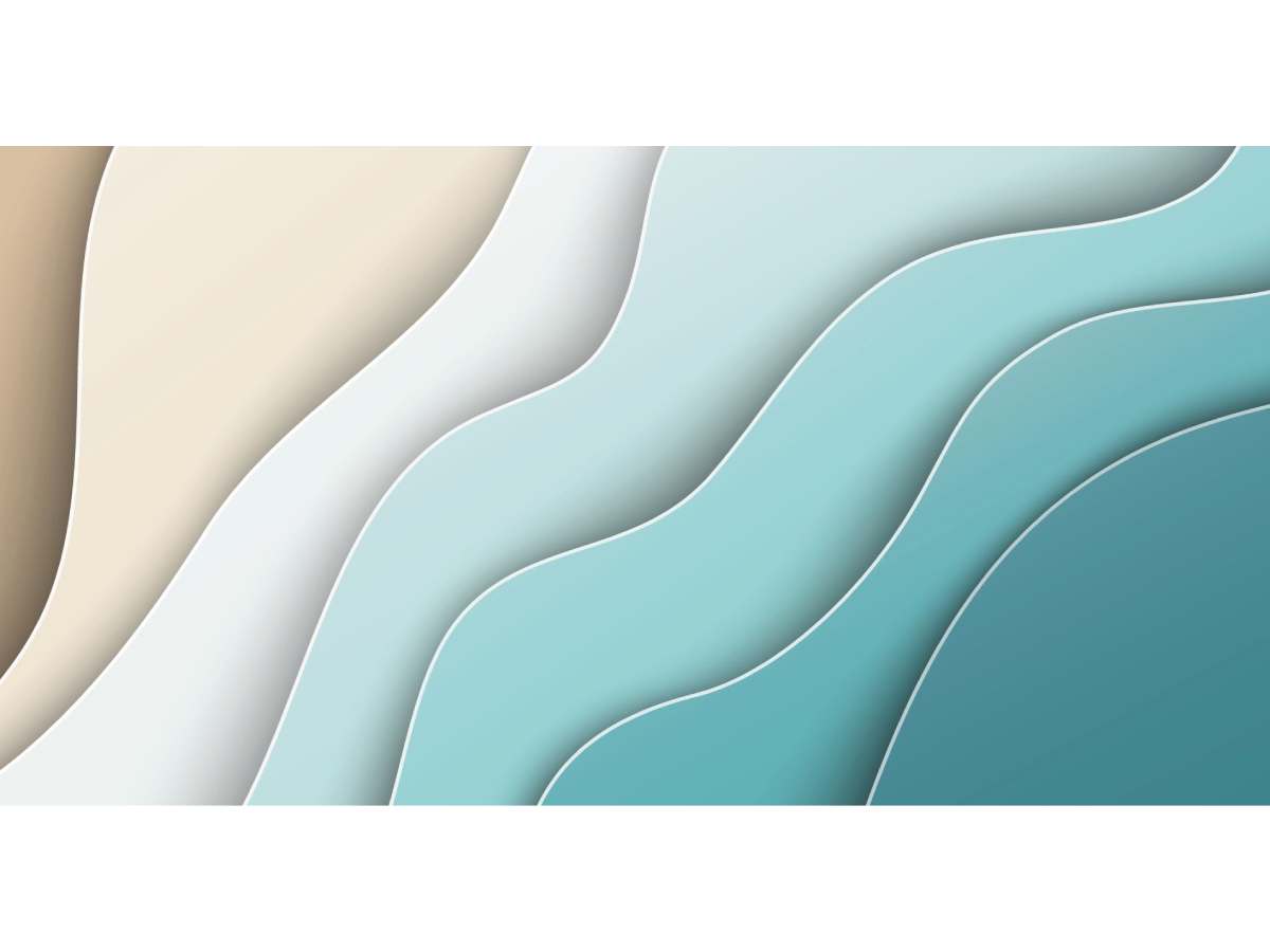 

1-04-0418 Конверт для денег Евро Б/н абстрактные волны (уни) УФ-лак