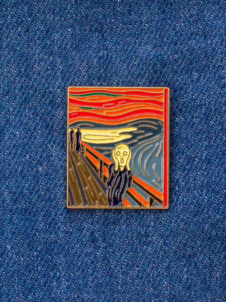 

Значок Мини Van Gogh. Scream