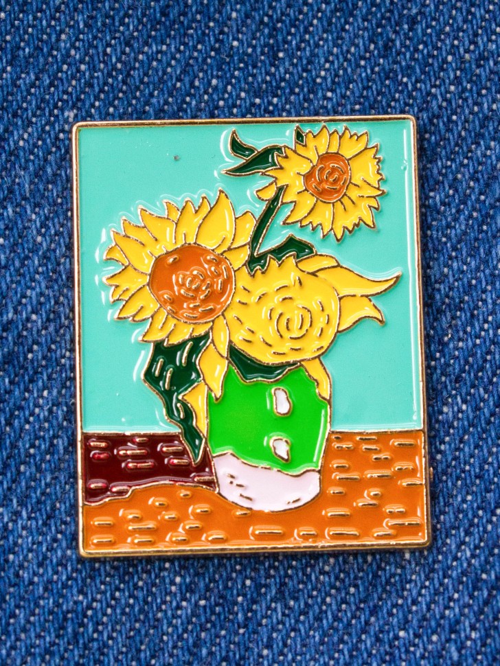

Значок Мини Van Gogh Sunflowers