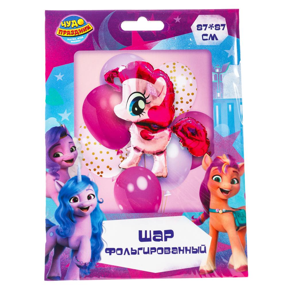 

FBF-113336-MLP Шар фольгированный фигура Пони 87х87см