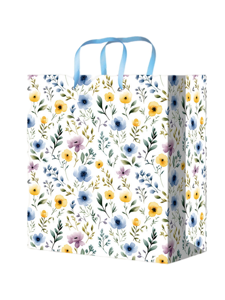 

ППК-4323 Пакет подарочный 14х20см MS* Полевые цветы (жен) Глянец
