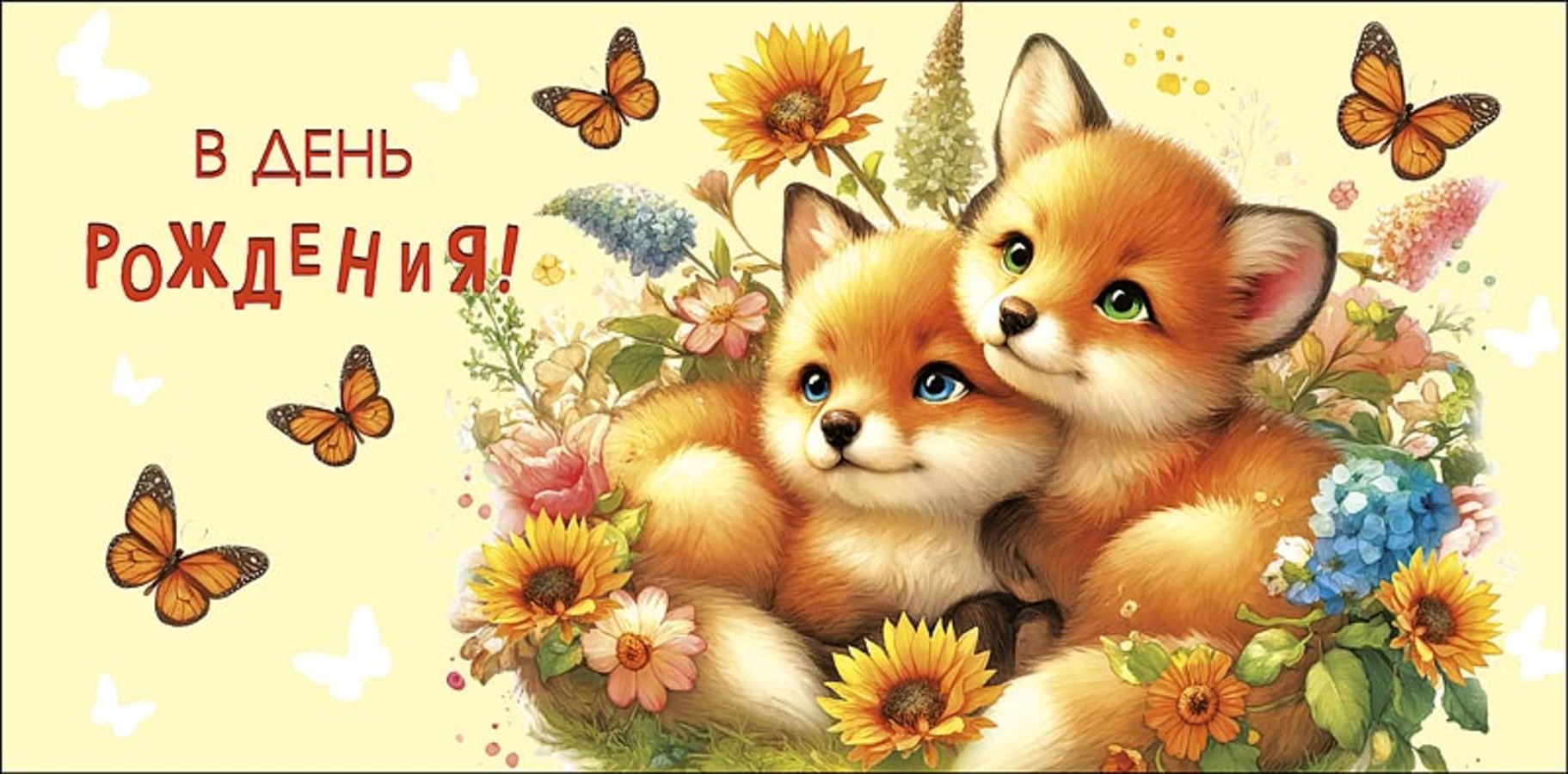 0320200 Конверт для денег Евро В День Рождения жен С текстом 26₽