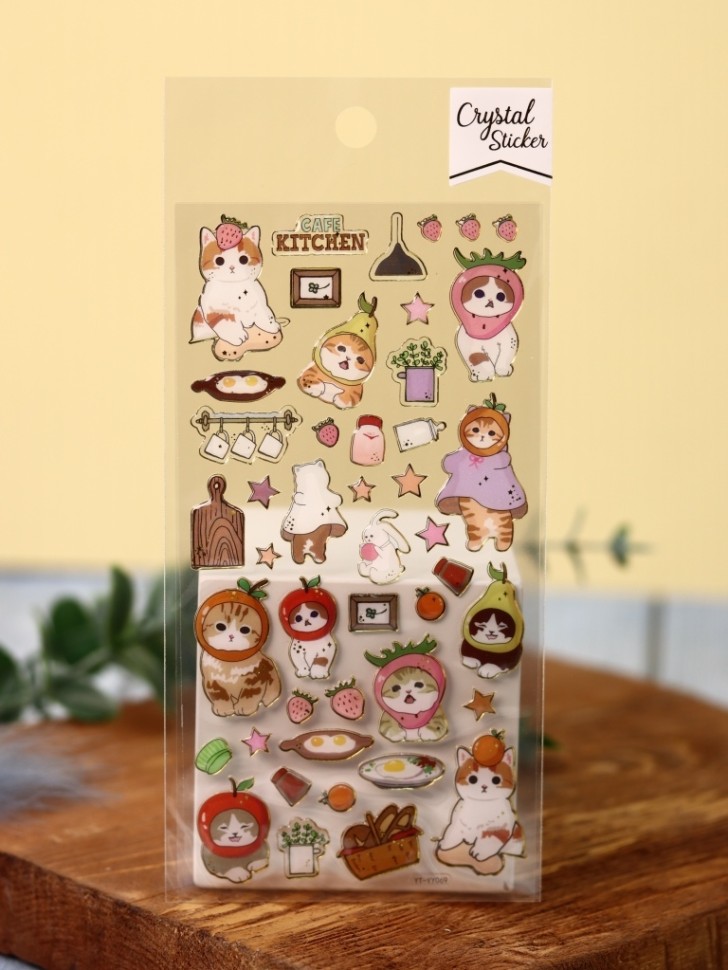 

YT69 Наклейки 95х205мм Kitchen cats