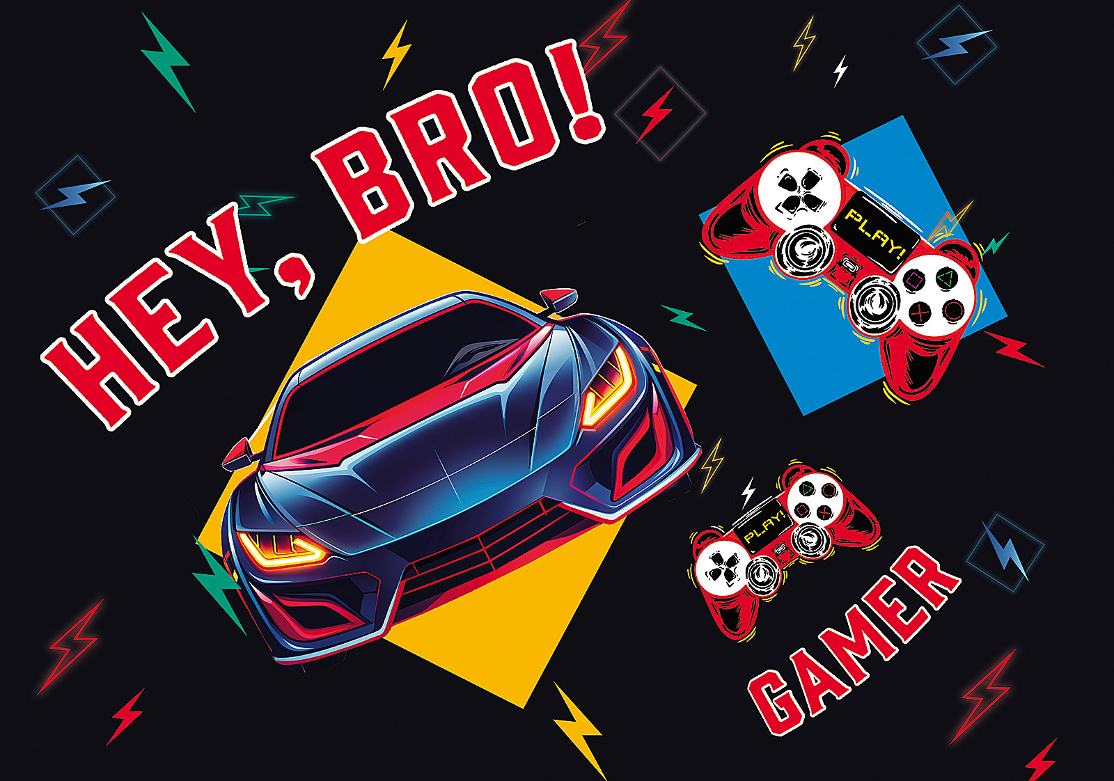 

Подкладка для письма и лепки детская А4 Brother gamer ПЧЕЛКА НПД-11 (муж)