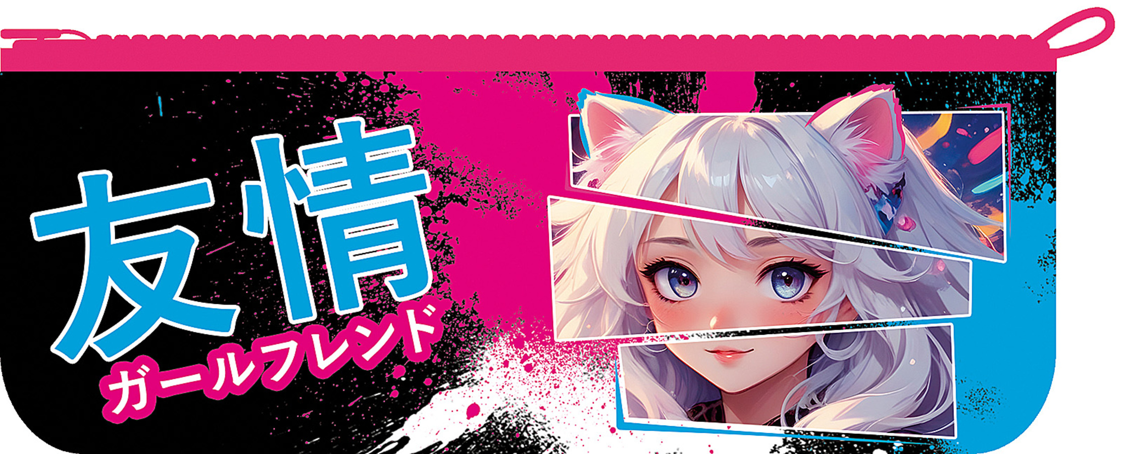 

Пенал косметичка 1отд. Девушка с ушками ПЧЕЛКА К-2 (жен)