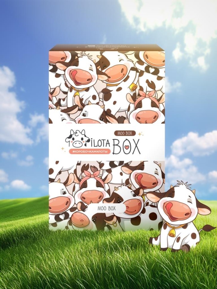 

MilotaBox mini Moo Box коробочка с сюрпризом ILIKEGIFT MBS037