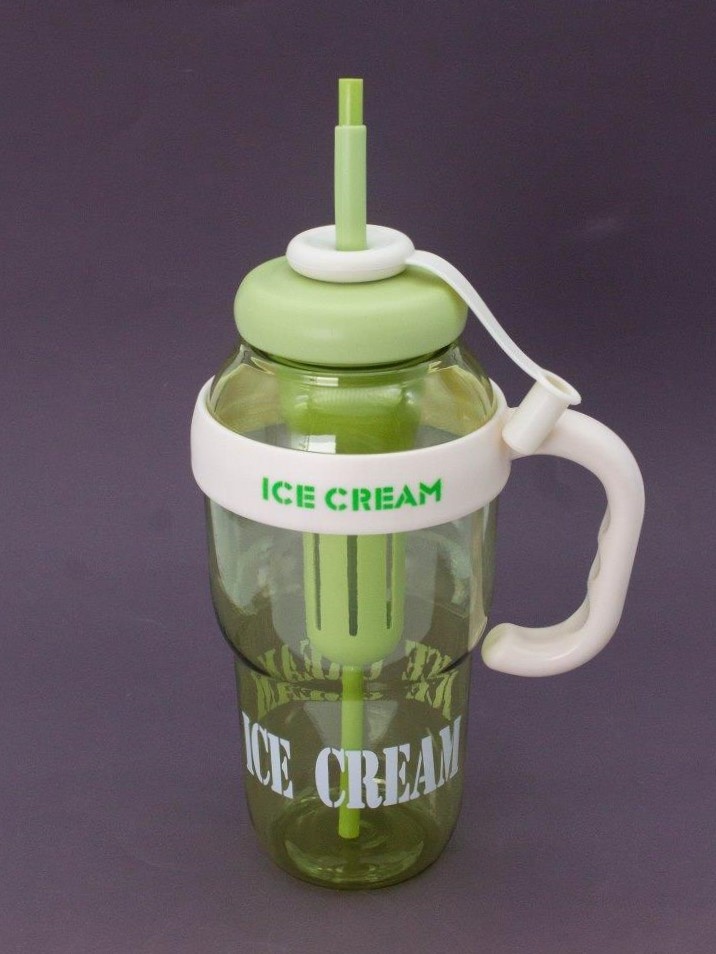 

Бутылка 1400мл IIce cream с трубочкой зеленая ILIKEGIFT DPWD-8133-02